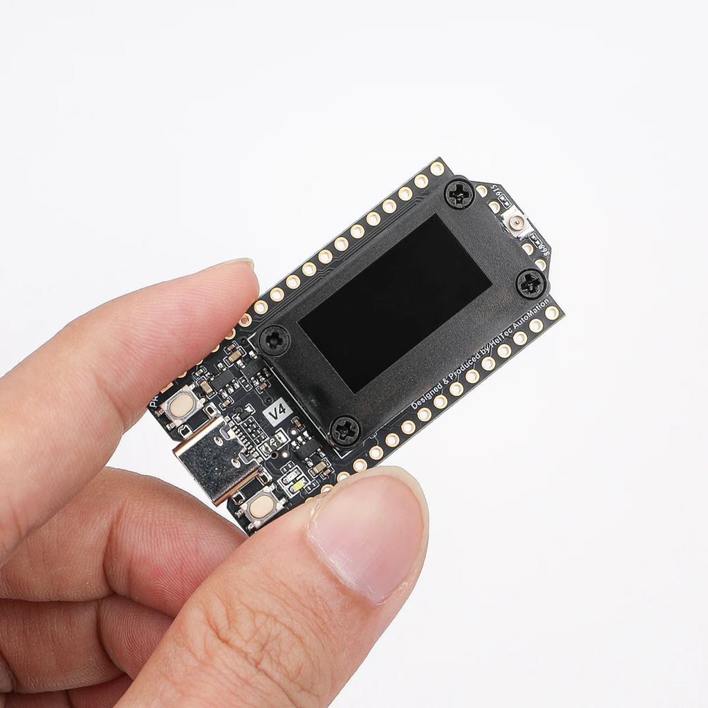 Heltec V4 WiFi BLE Mesh LoRa Node Low Power GPS ESP32 SX1262 LoRa 32 Dev-Board Support Solar Powered With 868/915MHz Antenna
