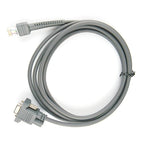 2M 3M 5M Straight RS232 Serial Cable For BarCode Scanner LS2208AP LS1203 LS4208 LS4278 DS6707 DS6708 CBA-R01-S09PAR CBA-R01-S15