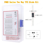 DIP SMD Zener Diode Fast Switching Schottky TVS Diode Kit 1N4001 1N4004 1N4007 1N5408 UF4007 FR207 1N5817 1N5819 1N5822 1N4148