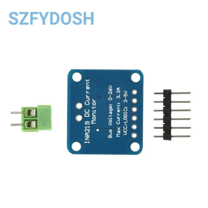 INA219 Bi-directional DC Current Power Supply Sensor Breakout Module DIY 3V-5V IIC I2C Power Monitoring Sensor Module