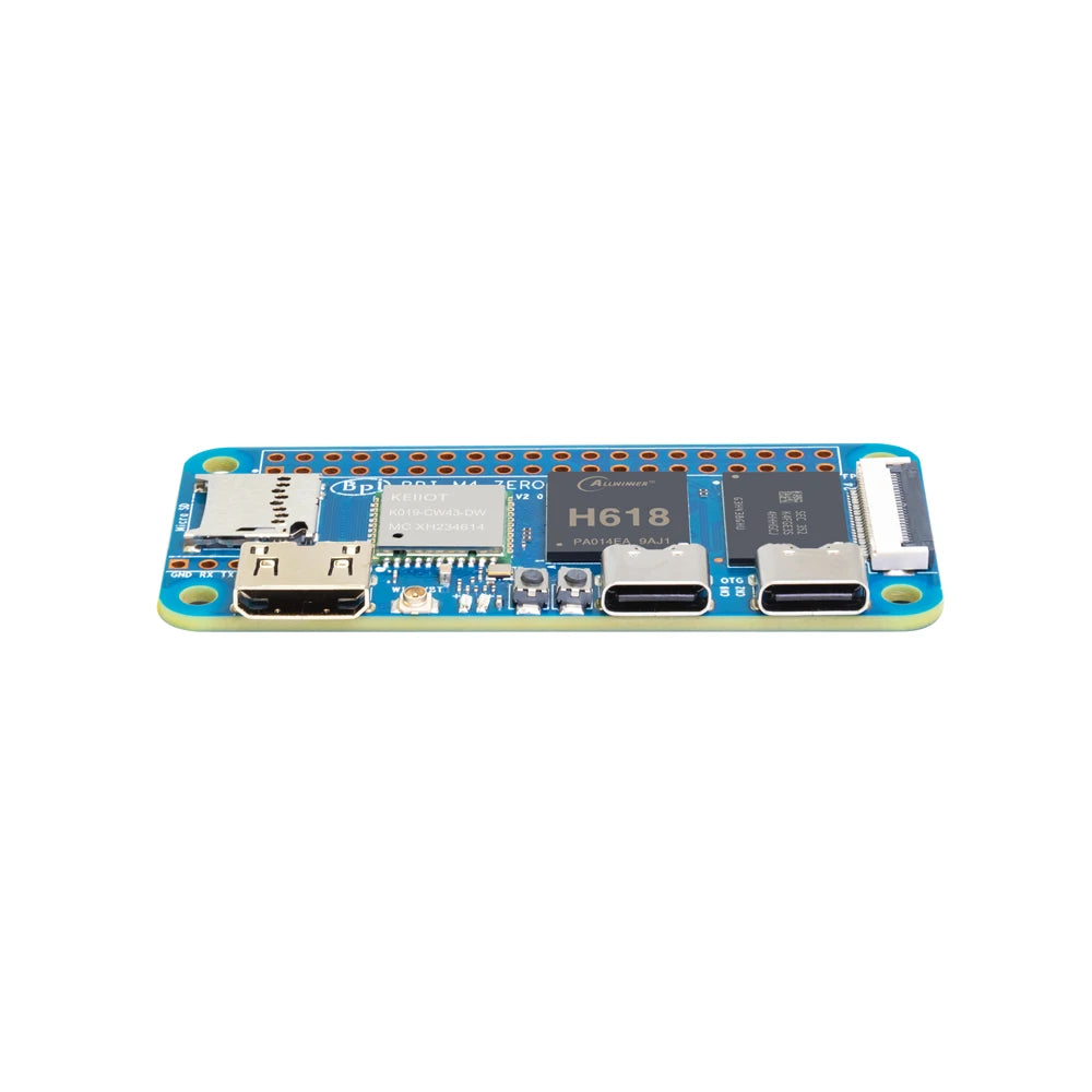 Banana Pi BPI-M4 ZERO Allwinner H618 Quad-core ARM Cortex™-A53 Processor 2.4G/5G WIFI 4G LPDDR4 32G eMMC SBCPCBB Board