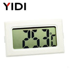 Mini Digital LCD Thermometer Hygrometer Gauge Freezer Tester Temperature Sensor Humidity Meter Detector Monitor Indoor Pet Car