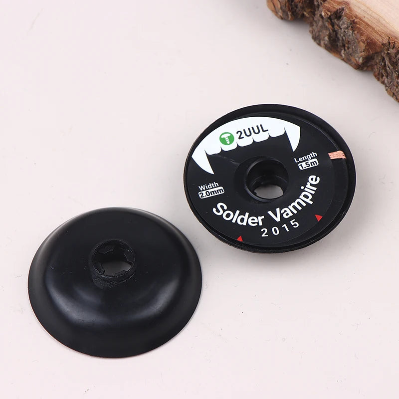 2UUL DW16 2015 Ultra High Density Solder Vampire Desoldering Braid Wick Separate Pack For Motherboard PCB BGA Soldering Tool