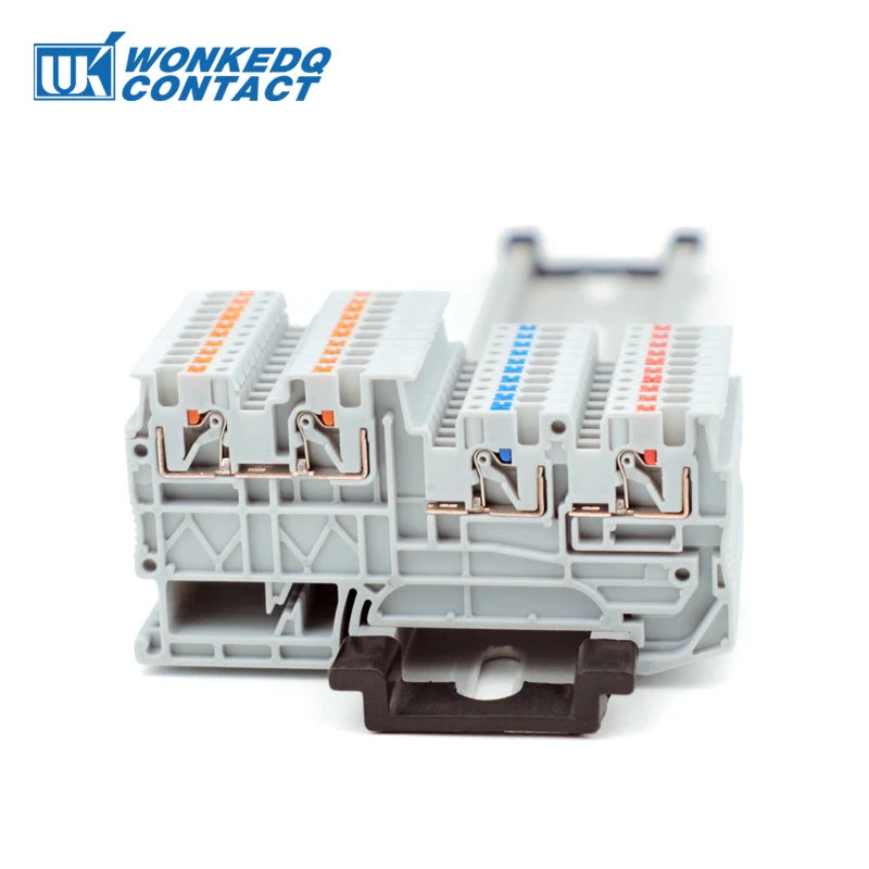 PTIO1.5/S/3 With Ground/LED Module Sensor/Actuator Din Rail Terminal Block Din Rail Electric Connector PTIO 1.5/S/3-PE/LED