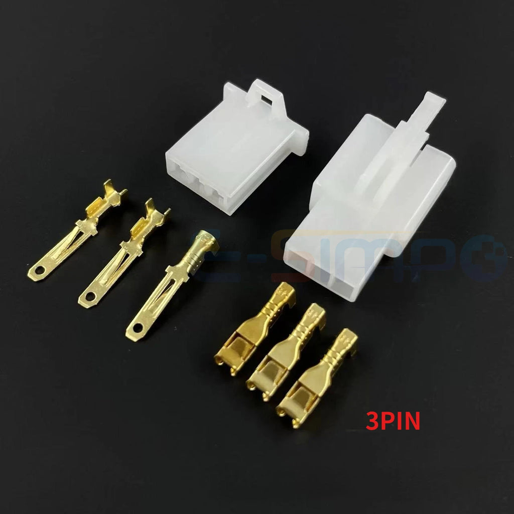 5/10Sets 2.8MM Connector 2P 3P 4P 6P 9P Electrical Wire Connector Male Female Cable Terminal Plug Kits Cars Motorcycles