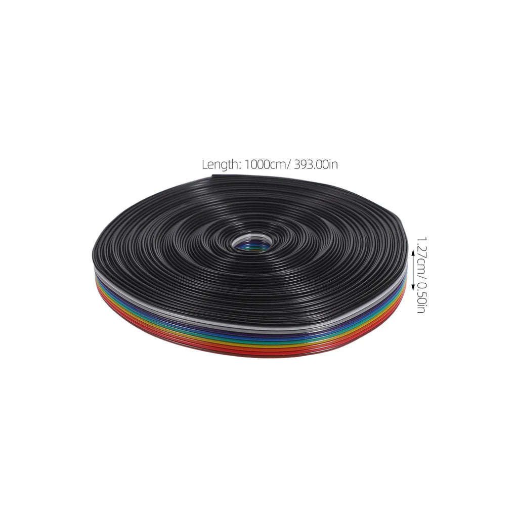 Flat Ribbon Cable 20p 1.0mm Pitch Flexible Wiring Harness Electric Component Connector for Data Signal Transmission