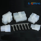 1000Pcs 5556-PT 5557 Male Plug 5558-RT 5559 Female Receptacle 4.2mm Computer ATX Power Harness Reed ColdPress Terminal Connector