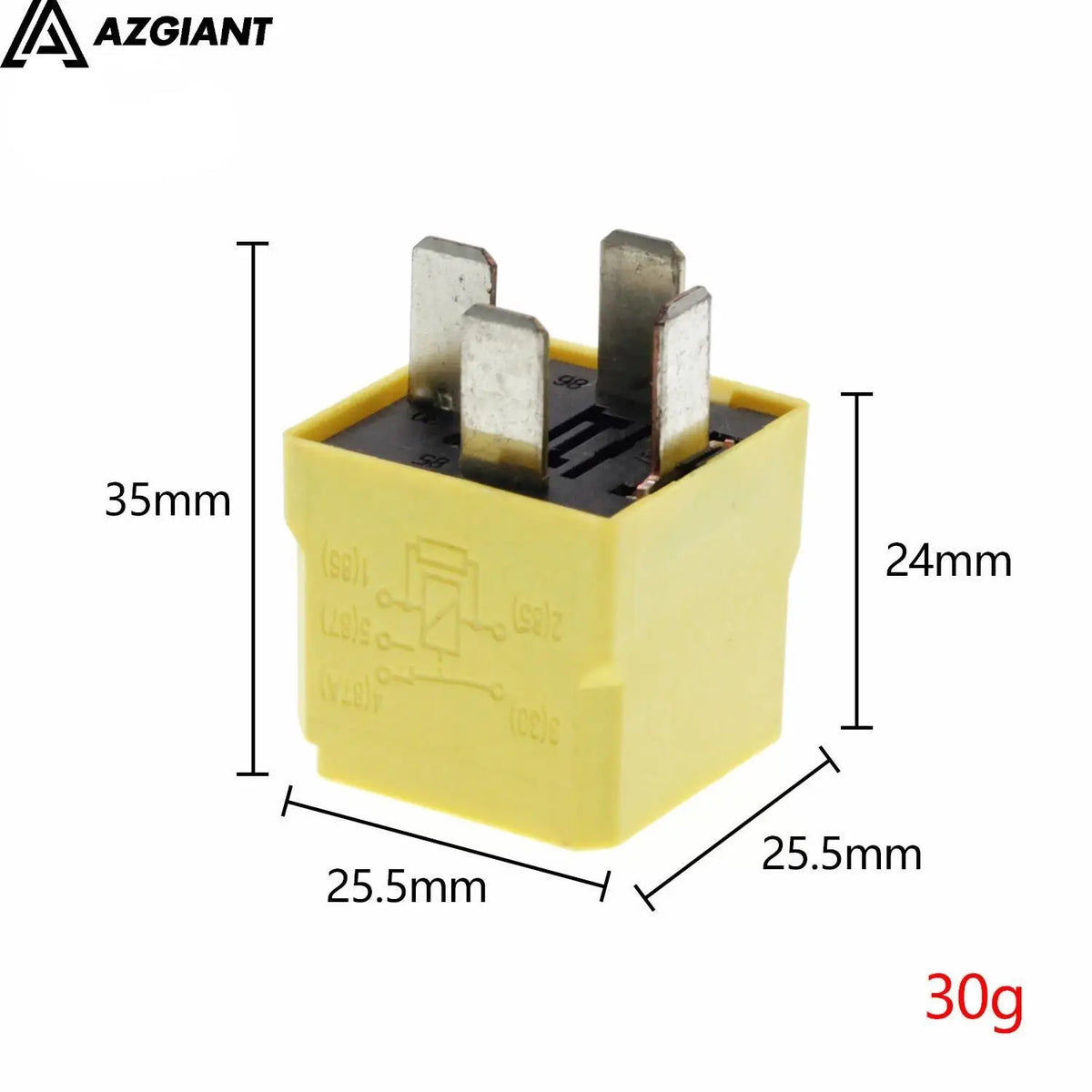 3PCS 4RD 007 794 12VDC Car Relay for Mercedes Benz Original Hella A/C Air Conditioning Fan Fuel Pump Relay