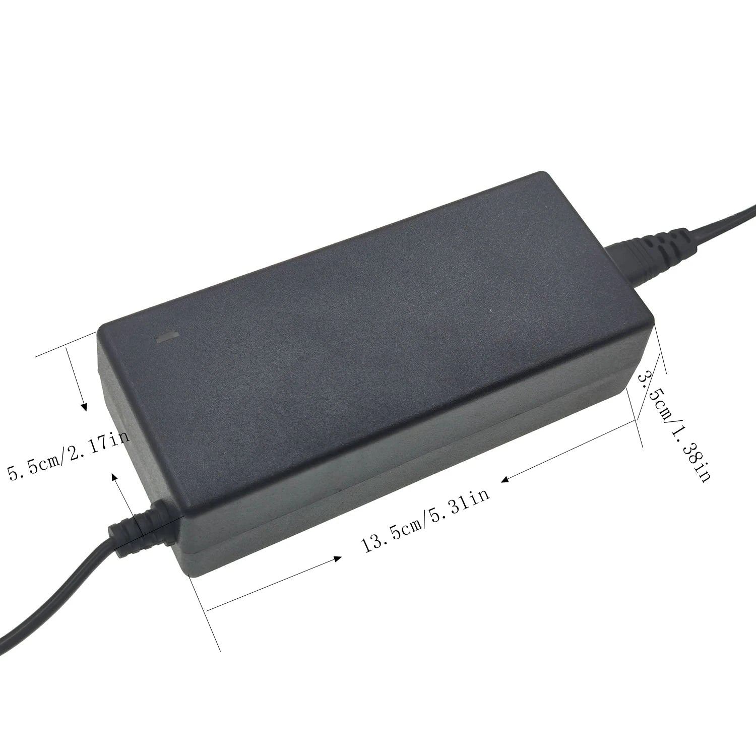 54.6V 2A Charger for 48V Li-ion Battery 13S 18650 Battery Pack DC5525 Connector