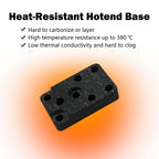 Heating Assembly Kit for A1/A1 Mini Hot End Heating Component with Heater Cartridge and Thermistor Temperature Sensor for Bambu