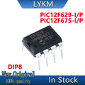 5-10/PCS New Original PIC12F629-I/P PIC12F675-I/P PIC12F629 PIC12F675 12F629 12F675 DIP-8 8-bit flash microcontrol In Stock
