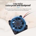 5015 Cooling Fan for Lab A1 A1mini Hotend Fan with Cable Rapid Cooler Fan 2510 Axial Fan Kit for X1 X1C P1P P1S 3D Printer Parts