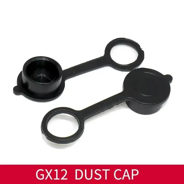 5/20PCS GX12 Connector 2/3/4/5/6/7 Pin Aviation Socket  Plug Docking Connector Male  Female Circular Connector 12mm