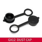 5/20PCS GX12 Connector 2/3/4/5/6/7 Pin Aviation Socket  Plug Docking Connector Male  Female Circular Connector 12mm