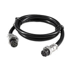 GX20 2 Side Female Plug Electrical Aviation Connector M20 2 3 4 5 6 7 8 9 10 12 14 15 Pin 1m 2m 3M Extension Cable customizable
