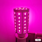 5W 10W 15W E27 LED Bulb SMD5730 Corn Bulb Lamps Red Yellow Bule Pink Green Garden Lawn Landscape Decorative Light Bulbs 85-265V