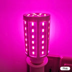 5W 10W 15W E27 LED Bulb SMD5730 Corn Bulb Lamps Red Yellow Bule Pink Green Garden Lawn Landscape Decorative Light Bulbs 85-265V