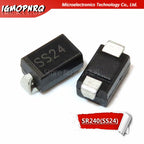 100PCS 1N5819 SS14 1N5822 SS34 SR160 SS16 1N5817 SS12 SR1100 SS110 SR360 SS36 SR240 SS24 SR2100 SS210 SS310 SMA Rectifier diode