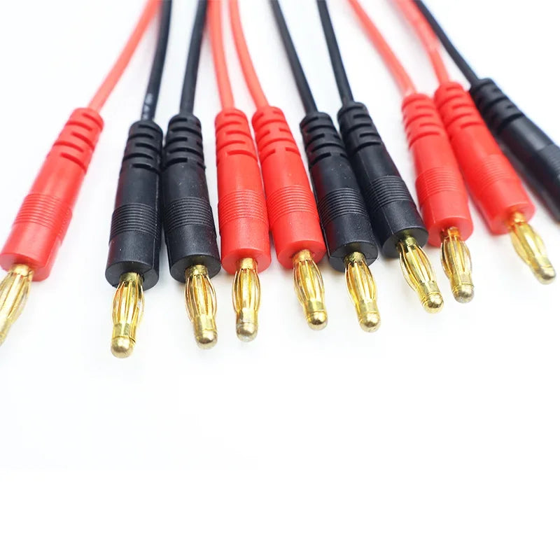 1pcs / 5pcs 15CM XT30 Plug Charge Lead to 4.0mm Banana Plugs Charge Cable Silicone Wire 16AWG For Lipo Battery