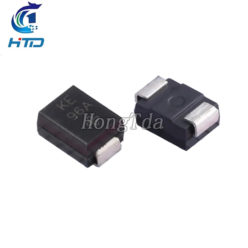 50PCS TVS DIODE SMBJ5.0CA SMBJ6.0CA SMBJ6.5CA SMBJ7.0CA SMBJ7.5CA SMBJ8.0CA SMBJ8.5CA SMBJ9.0CA SMBJ10CA 600W SMB(DO-214AA)