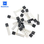 100PCS Transistors Kit 2N2222 2N3904 2N3906 2N5401 2N5551 NPN PNP Transistor Assortment for Arduino Electronics DIY Projects
