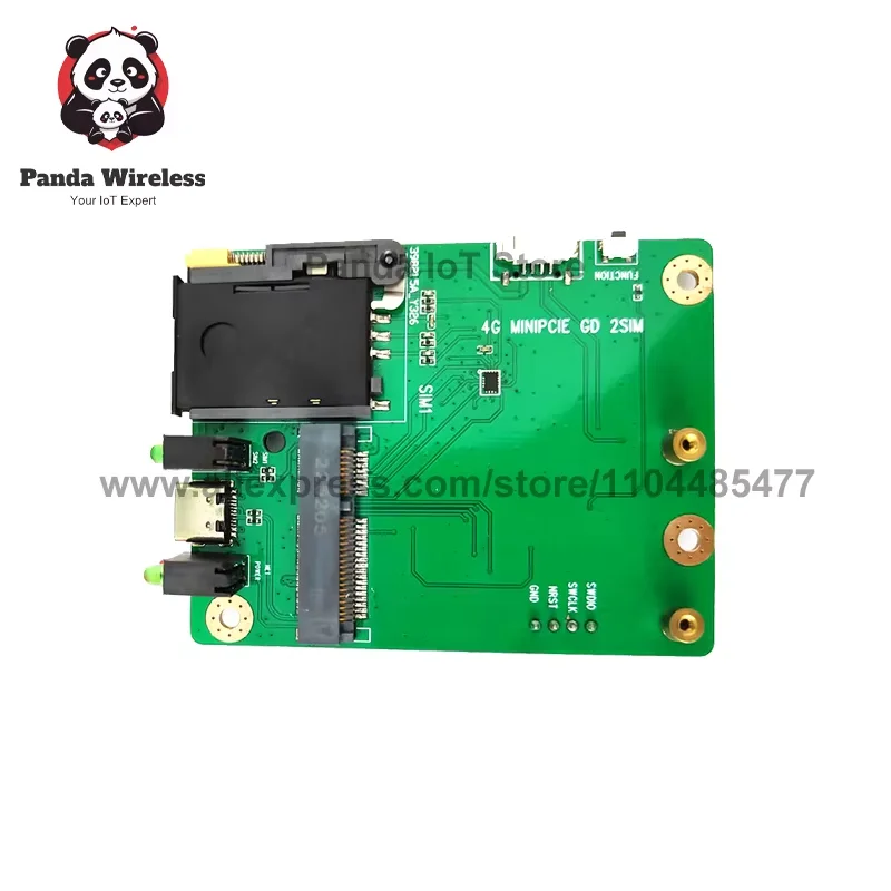 1PCS Quectel Mini Pcie Naar Universal Serial Bus Development Board 4g Dual Card Single Smart Dongle for EC25-E EC25-AF EC25-AU