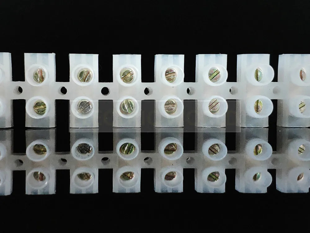 electric connector strip Wire connector Barrier Electirc Strip Block Terminal Plastic Screw terminal block connector