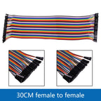 3.3V/5V MB-102 Breadboard power module+ 400 830 points Solderless Prototype Bread board kit +65 Flexible jumper wire