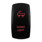 Red Led Light Rocker Switch 12V/24V SPST DPDT Toggle Switch ON OFF/ ON OFF ON Backlight Latching / Momentary Dash Panel Control