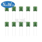 50pcs/Lot 100V Polyester Film Capacitor 1NF 2.2NF 4.7NF 10NF 47NF 100NF 2A331 2A102 2A222 2A472 2A512 2A103 2A223 2A473 2A104