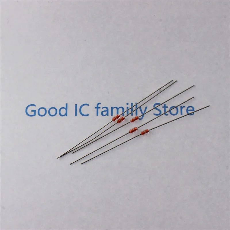 10PCS NTC Thermistor MF58 Glass package 1K 1.5K 2K 3K 4.7K 5K 10K 15K 20K 30K 40K 47K 50K 100K 200K 230K 500K 1M