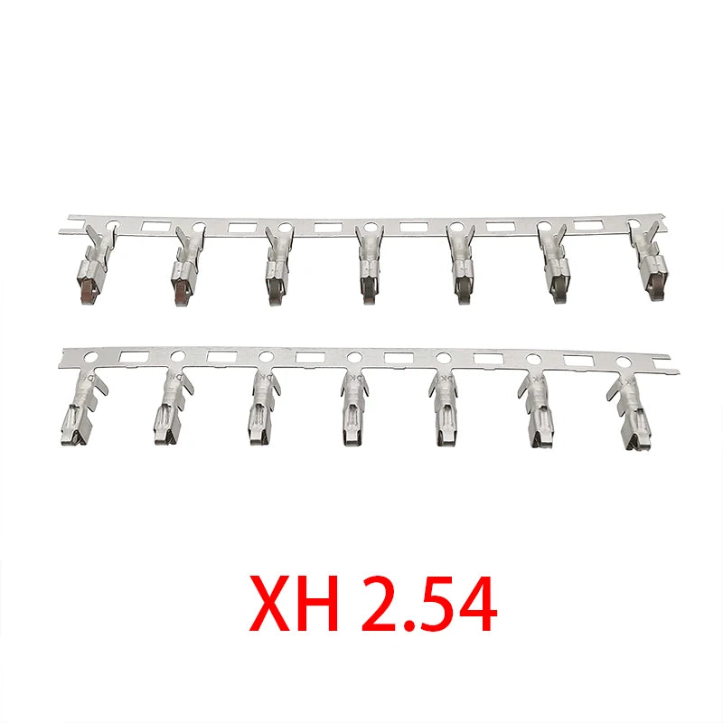 100Pcs PH 2.0 / XH 2.54 / SM 2.54 / VH 3.96 Male Female Connector Housing Terminal For Wire Crimp