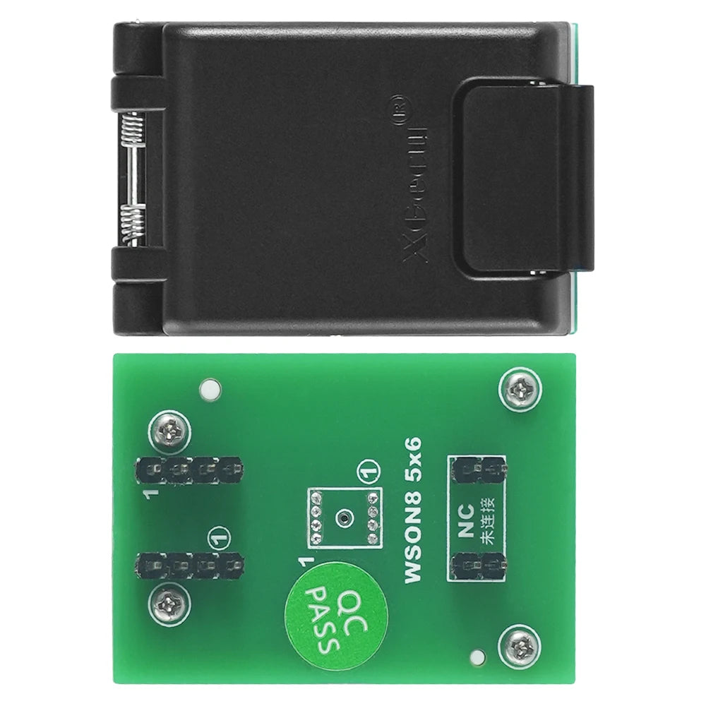 Universal Adapter IC Socket for SPI NAND NOR Flash MLF8 MLP8 SON8 Original QFN8 WSON8 DFN8 5*6/6*8 with High-end Spring Probe