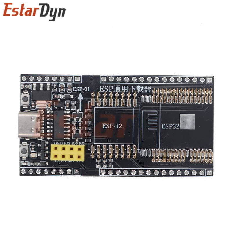 ESP8266 ESP32 Development Board Test Programmer Socket Downloader for ESP-01 ESP01S ESP12 ESP32