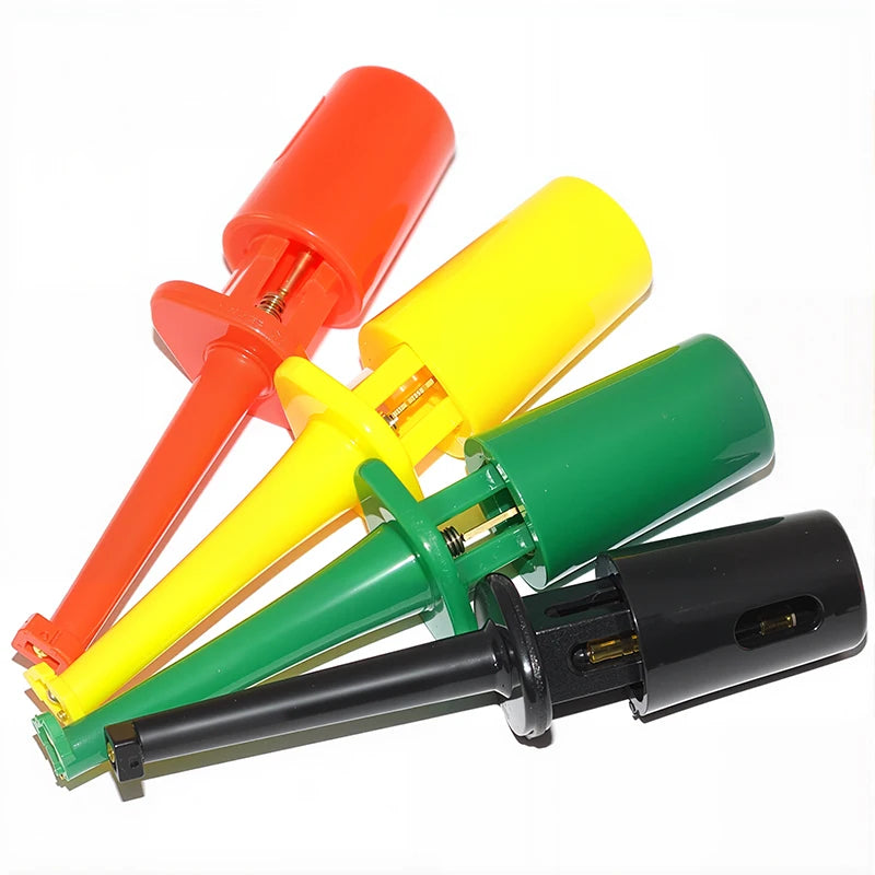 10Pcs 42mm MINI Test Hook Clip Multimeter Test Probe IC Grabber Repair Tool for Electronic