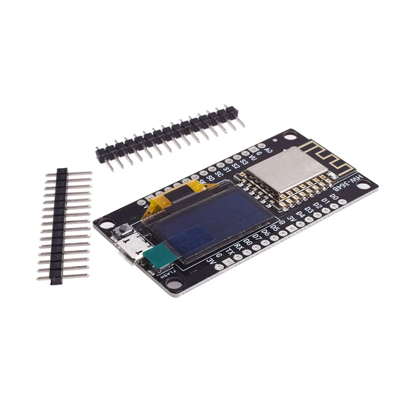 NodeMCU ESP8266 V3 Development Board With 0.96 Inch OLED Display CH340G ESP-12E WiFi Module TYPE-C USB For Arduino/Micropython