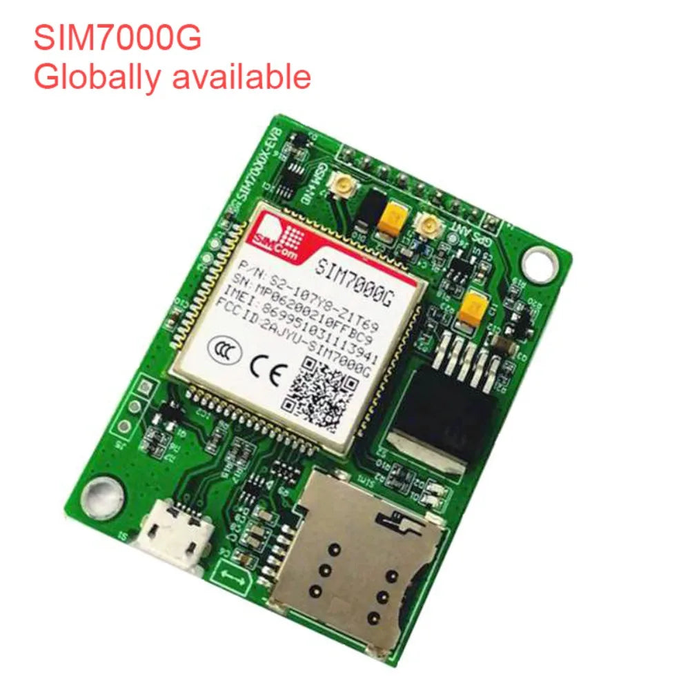 SIM7000G SIM7000A GSM GPS Module NB IoT eMTC Quad Band FDD LTE B2 B4 B12 B13 Board Compatible with Arduino Raspberry Pi PC