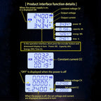 DC DC Buck Boost Converter 5.0~30V To 0.6~30V Adjustable Regulated Laboratory Power Supply CC CV 0~4.0A 6V 12V 24V Power Module