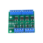 DC 3.7V~27V Optocoupler Isolated Driver Module 4 Channel MOS Tube FET Pulse Trigger Switch Controller Board for Motor LED Light
