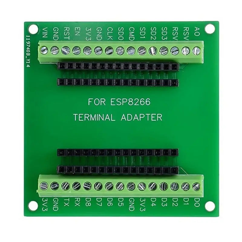 ABKQ-5X Breakout Board Expansion Board GPIO 1 Into 2 For 38 Pins ESP-12E Nodemcu Development Board