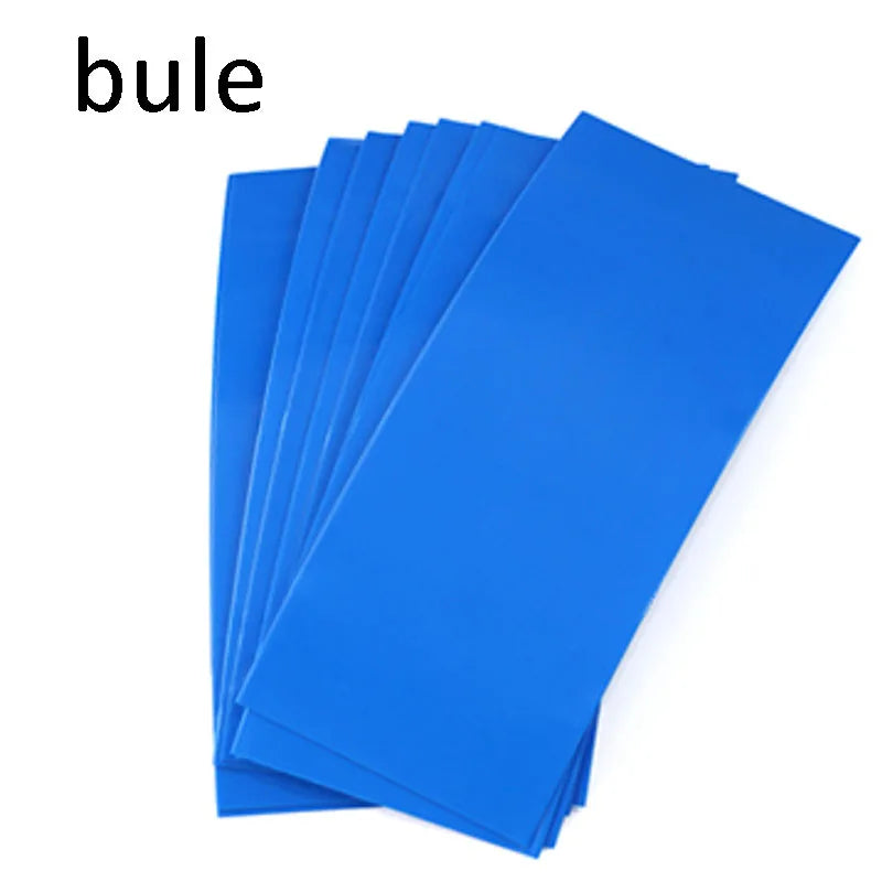 No.5(AA) Battery PVC Heat Shrink Tube Repair protective film Insulated Wrap Protect Case Pack Sleeve
