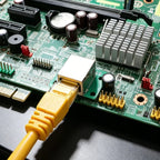 RJ45 Network Port Adapter Board Modular Ethernet Connector Network Interface Breakout Board 8-pin Direct Connection Adapter