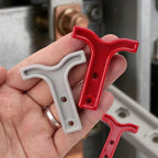 For Anderson Plug Pull Handle Caravan Solar Battery Quick Disconnect Connector Safe Release T Handle Red Gray Auto Accessories