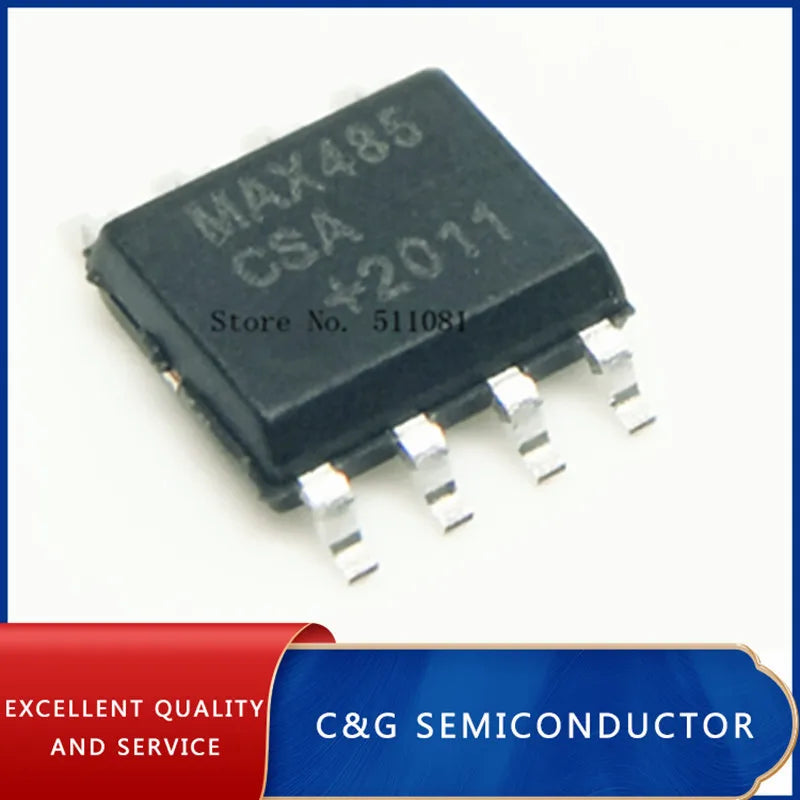 100PCS MAX485 SOP-8 MAX485ESA MAX485CSA  new
