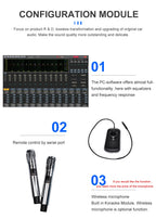 120W X12CH YAKUZA Car DSP Amplifier with HDMI Optical Coaxial Input Процессорный усилитель RedPower