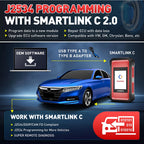 LAUNCH X431 PRO3S+ ELITE Car Diagnostic Tools J2534 Program Topology Map ECU Coding Auto OBD OBD2 Scanner CANFD/DoIP/FCA