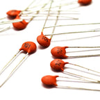 1000pcs(1Pack) Ceramic Disc Capacitor 50V (1pF-100nF) 1 2 3 4 5 6 7 8 9 10 15 18 20 22 27 30 33 40 47 50 56 68 82 100 PF NF