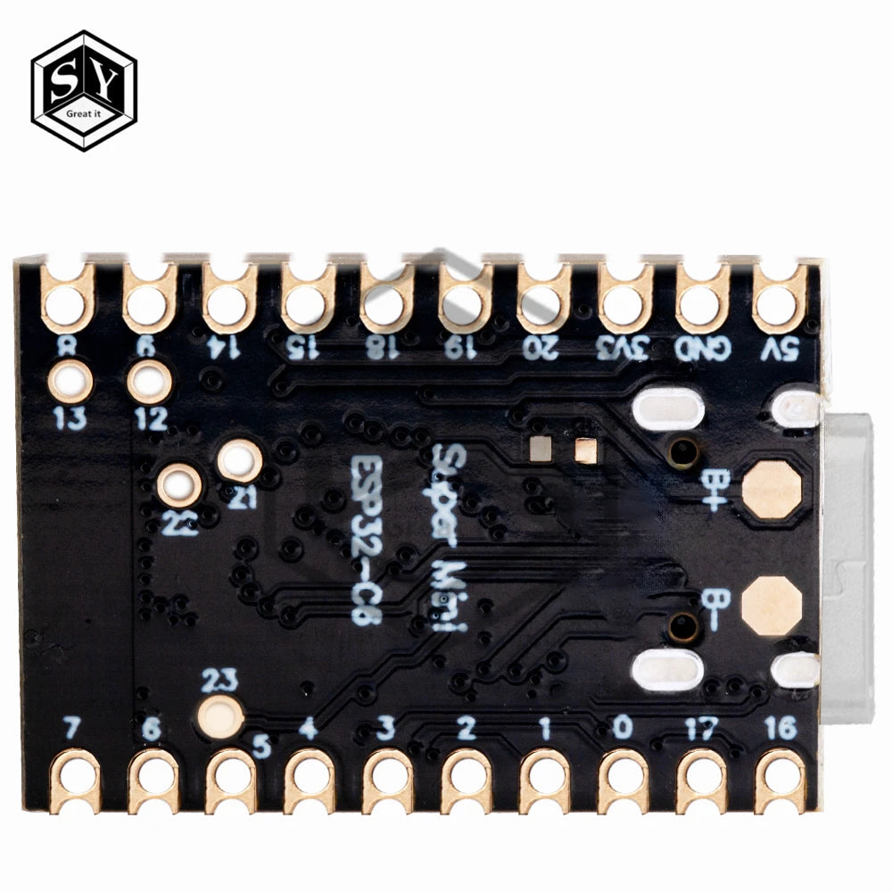 ESP32-C6 SuperMini Development Board Microcontroller Programming Learning Controller Core Board
