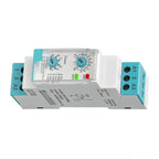 【CUSTOMER FAVORITE】ERV-08-V2 5A Electronic Time Delay Relay DIN Rail 0.1 Second To 100 Hours Multifunction Timer