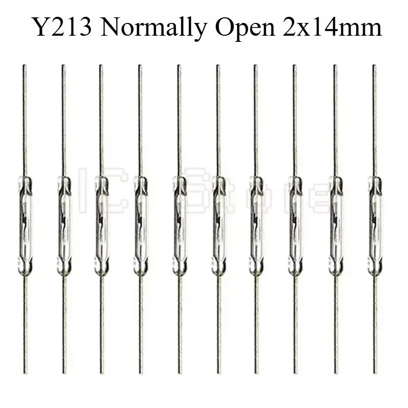 50PCS Magnetic Reed Switch Sensor GPS-11 GPS-14A GPS-14B MKA07101 MKA10110 MKA17101 Normally Open Normally Closed NO NC